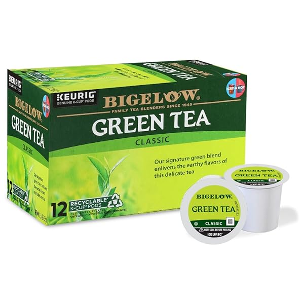 BIGELOW GREENTEA KEURIG K-CUPS, 12 COUNT BOX