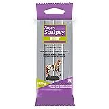 Super Sculpey Medium Gray, Premium, Non