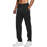 HODOSPORTS 32"/34"/36"/38"/40" Inseam Tall Mens Sweatpants Zipper Pocket Extra Tall Joggers Workout Pants