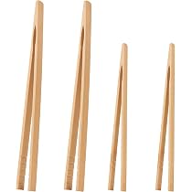 Amazon.com: Bamboo Toaster Toast Tongs, Wooden Tongs for Toaster ...