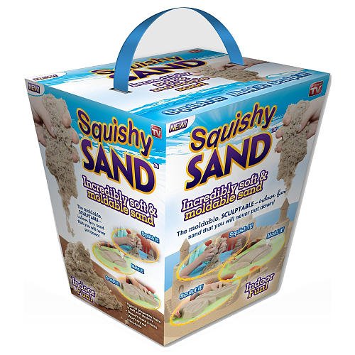 Squishy Sand Soft and Moldable Sculptable Indoor Toy Sand 1.5 lbs (680)g