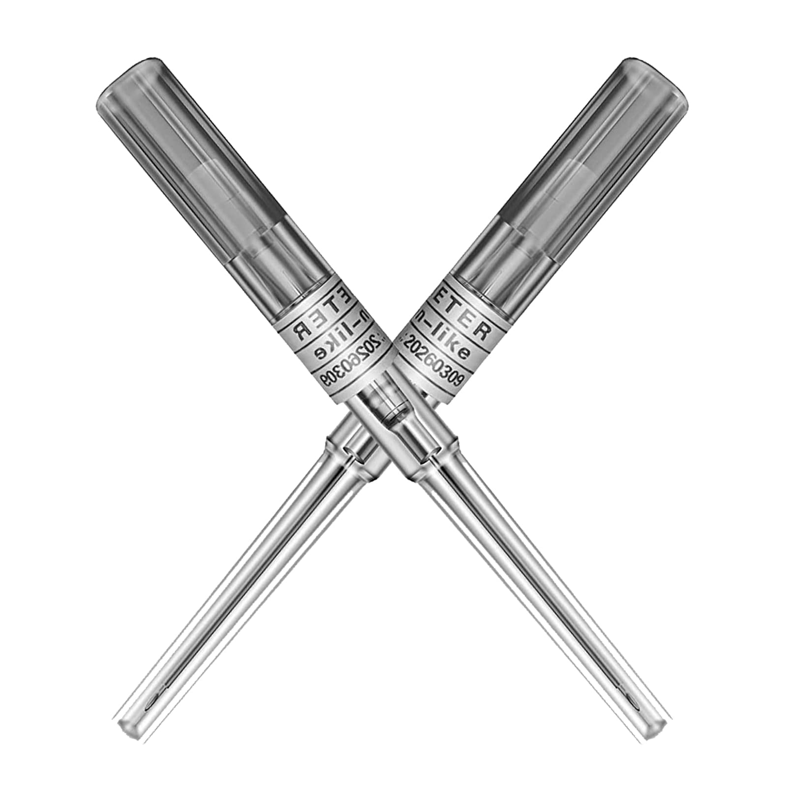 Unihuby 16G Body Piercing Needles - 10pcs, 16 Gauge Ear Nose Piercing Needles, IV Needles for Piercing Tools, Piercing Kit, Piercing Supplies