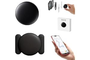 GPS Tracker, 2027 New Hidden Magnetic Car Work, Magnetic Mini Gpss Trackers for iPhone, Vehicles, Car (Black)