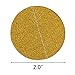 Threemart Gold Party Supplies Gold Pink Glitter Grand Paper Dots Hanging for Bachelorette,Wedding, Birthday Party Decoration-4 Pack