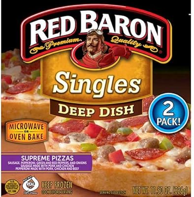supreme pizza red baron