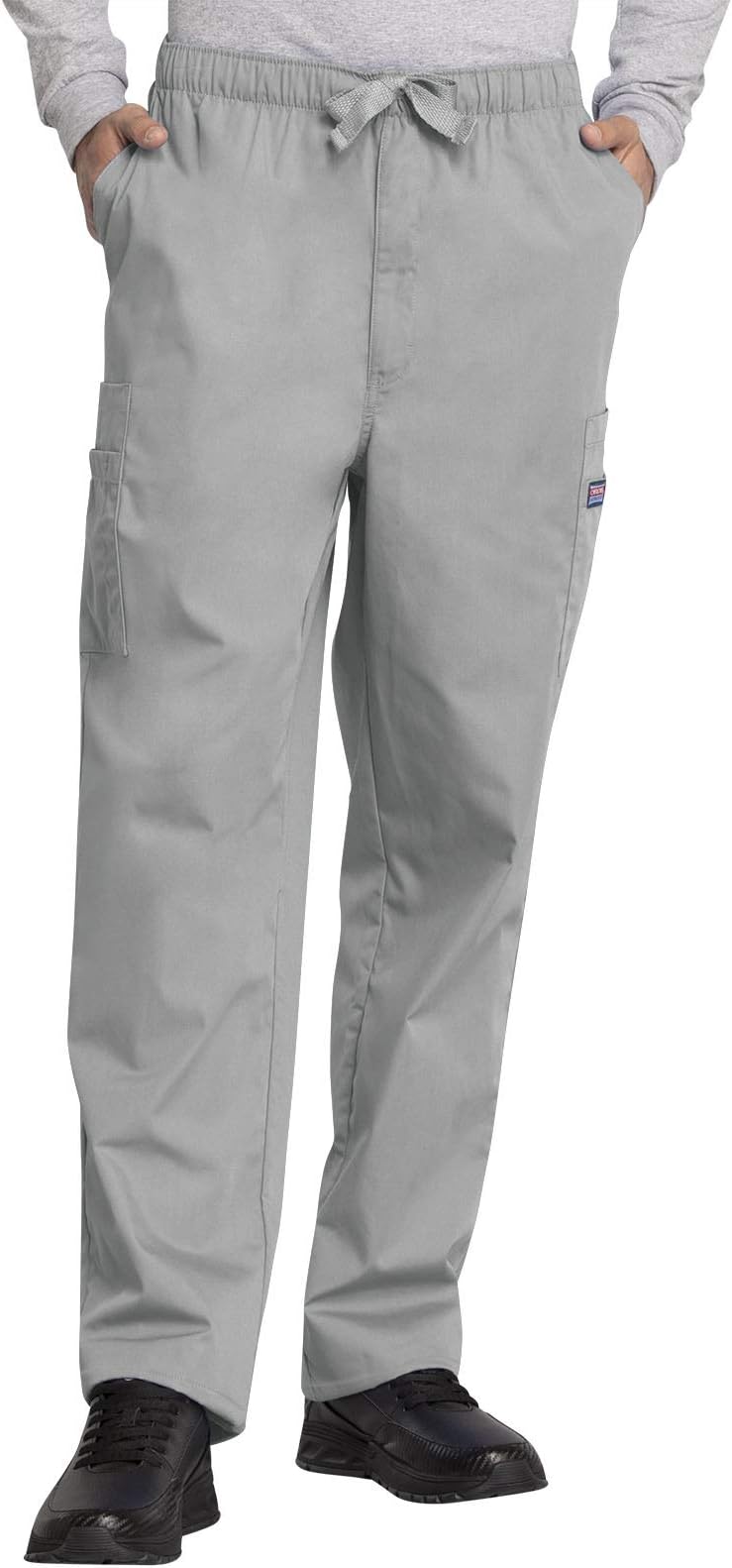 Medical Cargo Pants for Men Workwear Originals, Zipper Fly Scrubs for Men 4000