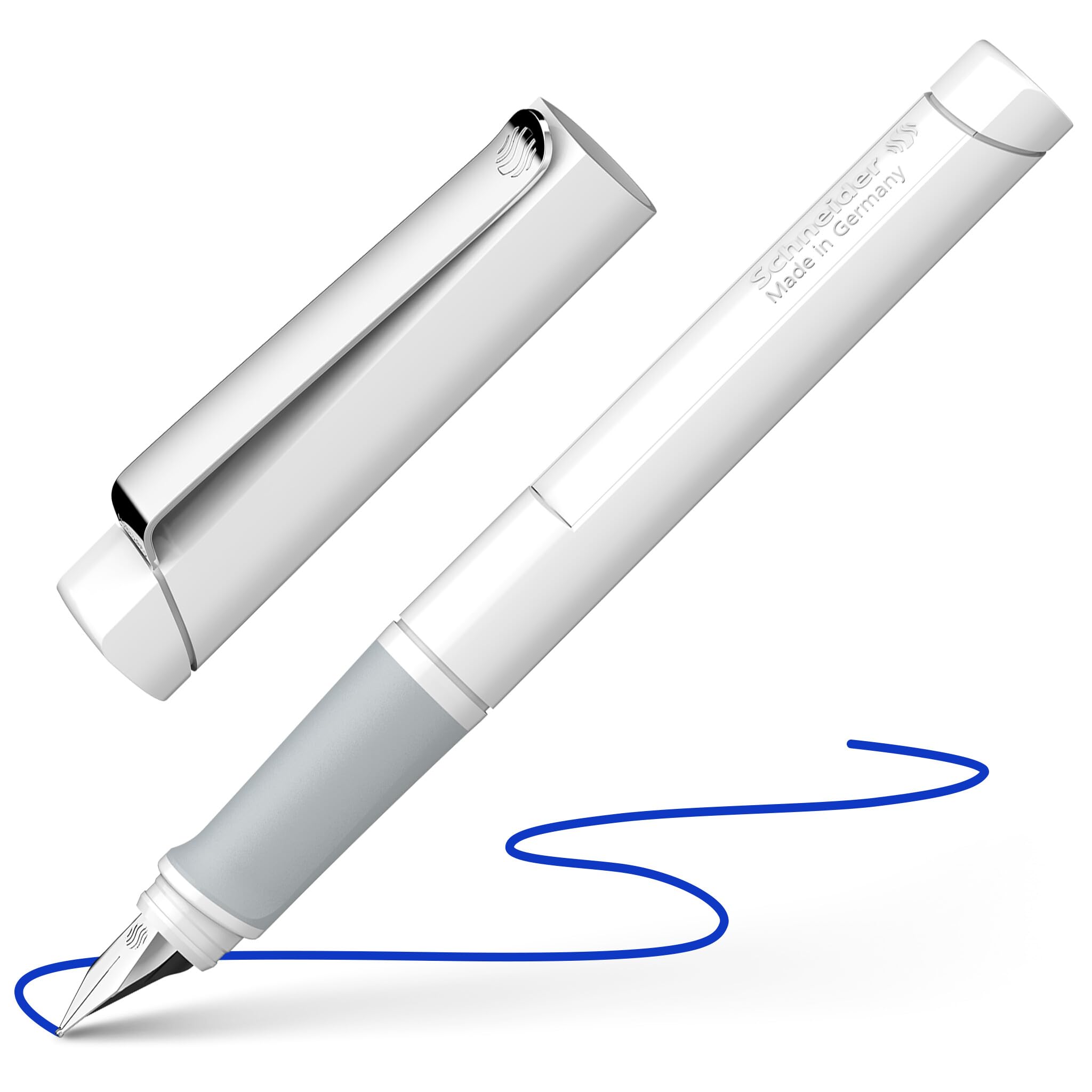 Schneider 160249 Fountain Pen Base – M – White