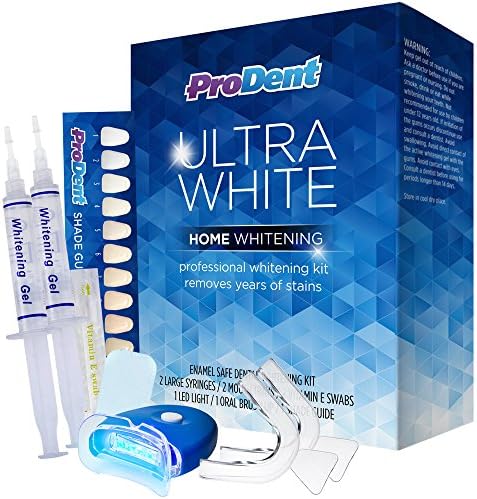 ProDent Teeth Whitening Strips - Professional At Home Teeth Whitening Strips - Achieve Whiter Teeth After Just One Use!