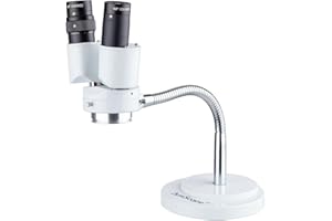 AmScope - 8X Magnification Binocular Stereo Microscope w/ 360 Revolve - Dental, Lab, Electronic Repair, Soldering, Shop Goose