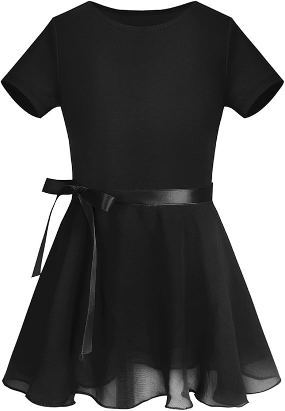 black dress dance costume