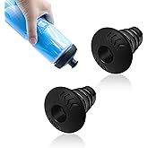 2pcs Water Bottle Mouthpiece Replacement for Polar Bottle Sport 20oz 24oz, Plastic Bite Valve Bottle Top Lid Spout Nozzle Replacement Parts Compatible with Polar Plastic Bottles Accessories(No Lid)