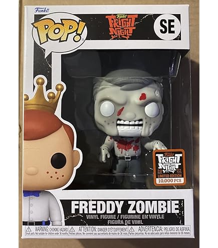 Amazon.com: Funko Wacky Wobbler Freddy with Proto Figure, Limited
