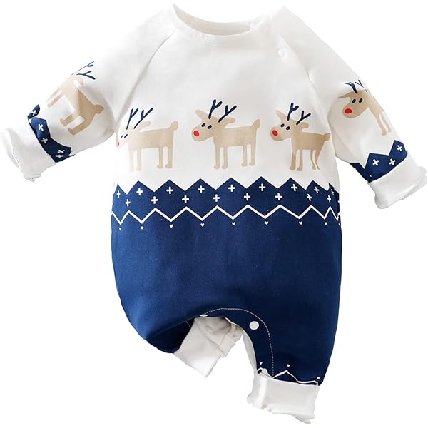 Newborn Winter Suit Newborn Baby Boy Long Sleeve Knitted Romper