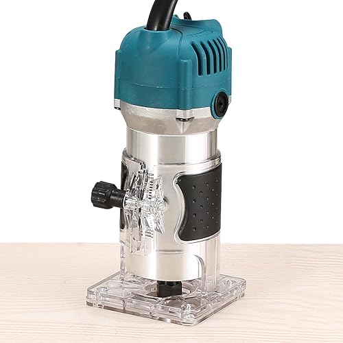Handheld Router Woodworking 800W,Portable Wood Trimmer Woodworking ...