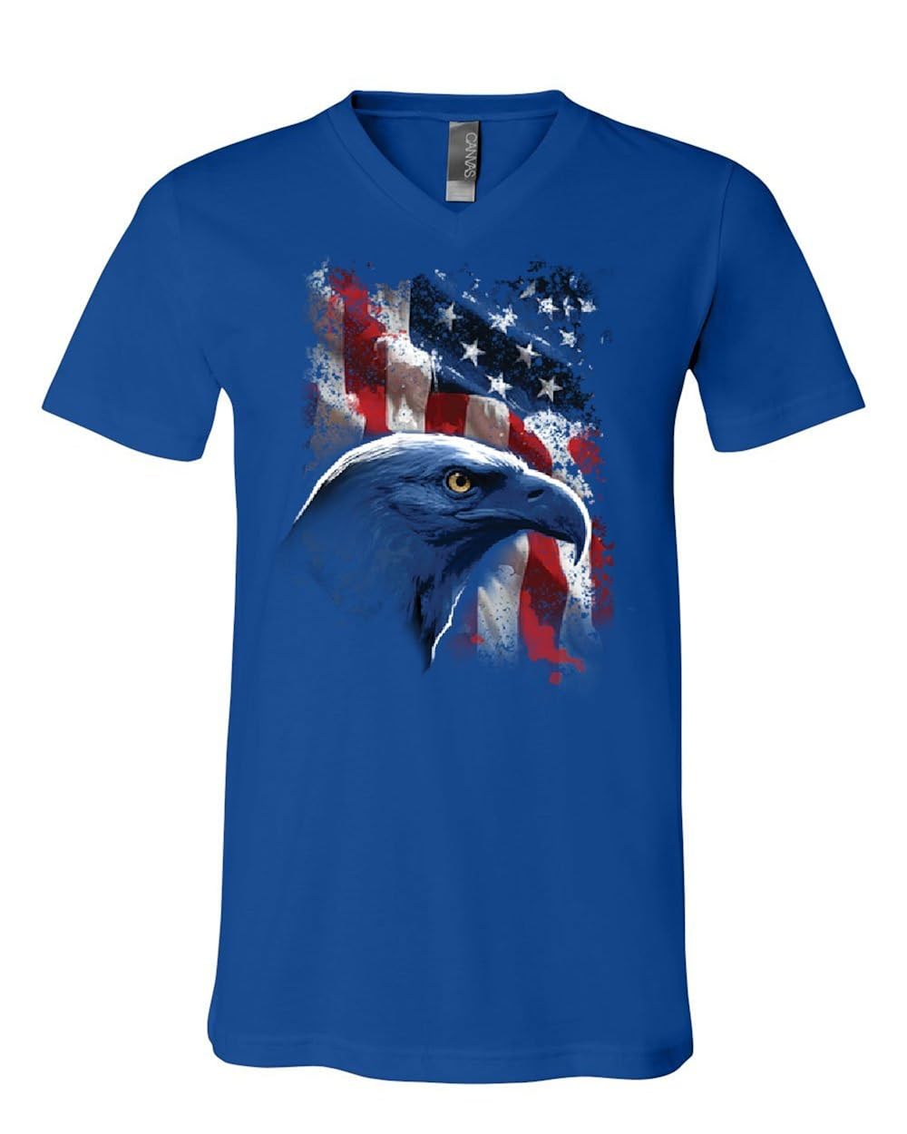 American Bald Eagle T Shirt American Flag 4th Of July Patriotic Tee