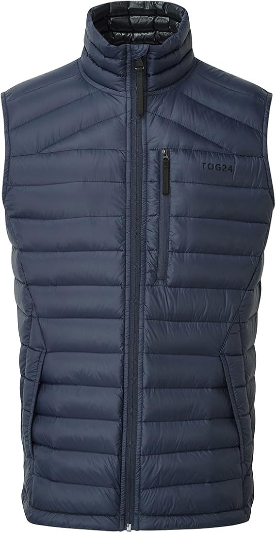 Tog24 Prime Mens Down Gilet Navy S Amazon.co.uk Clothing