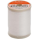 Sulky Of America 660d 12wt 2-Ply Cotton Thread, 300 yd, Bright White