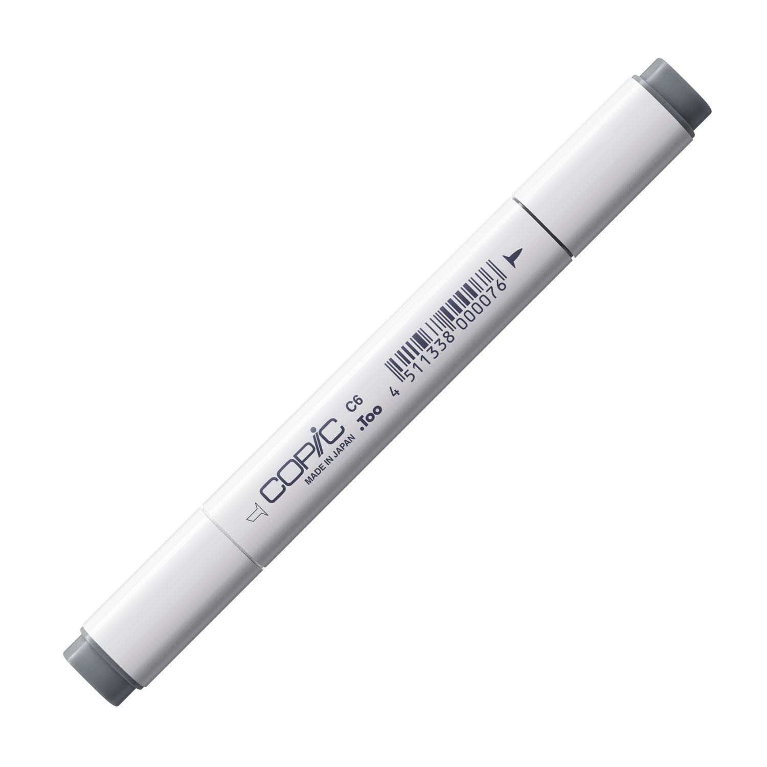 Copic Classic Coloured Marker Pen - (C-6) Cool Gray No.6, For Art & Crafts, Colouring, Graphics, Highlighter, Design, Anime, Professional & Beginners, Art Supplies & Colouring Books