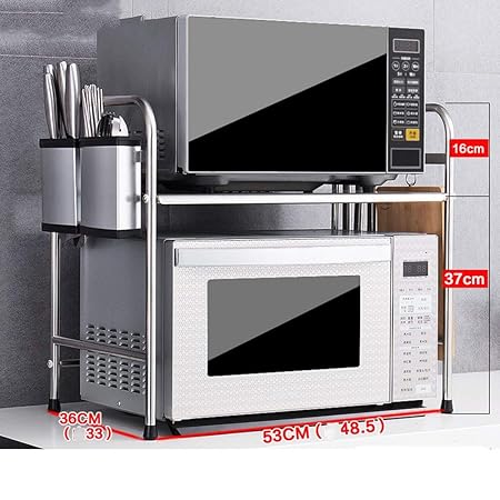 HUO,Estantes de cocina Bastidores de cocina Acero inoxidable ...