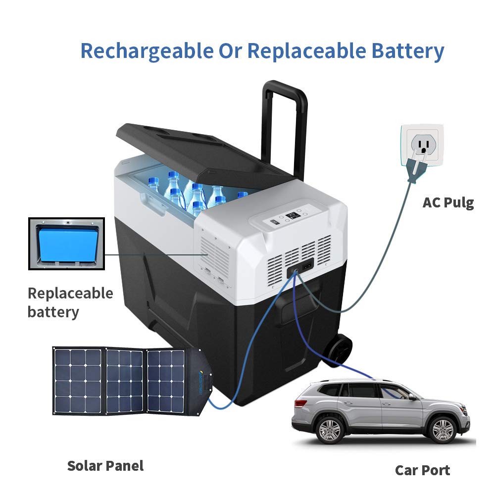 ACOPOWER HY-R40A - Nevera portátil con batería (40 L): Amazon.es ...