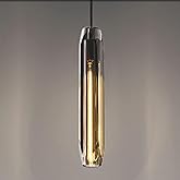 PRTSER Pendant Lights Kitchen Island Pendant Lights Pendant Light fixtures Kitchen Pendant Light pendent Light Smoke Gray Cry