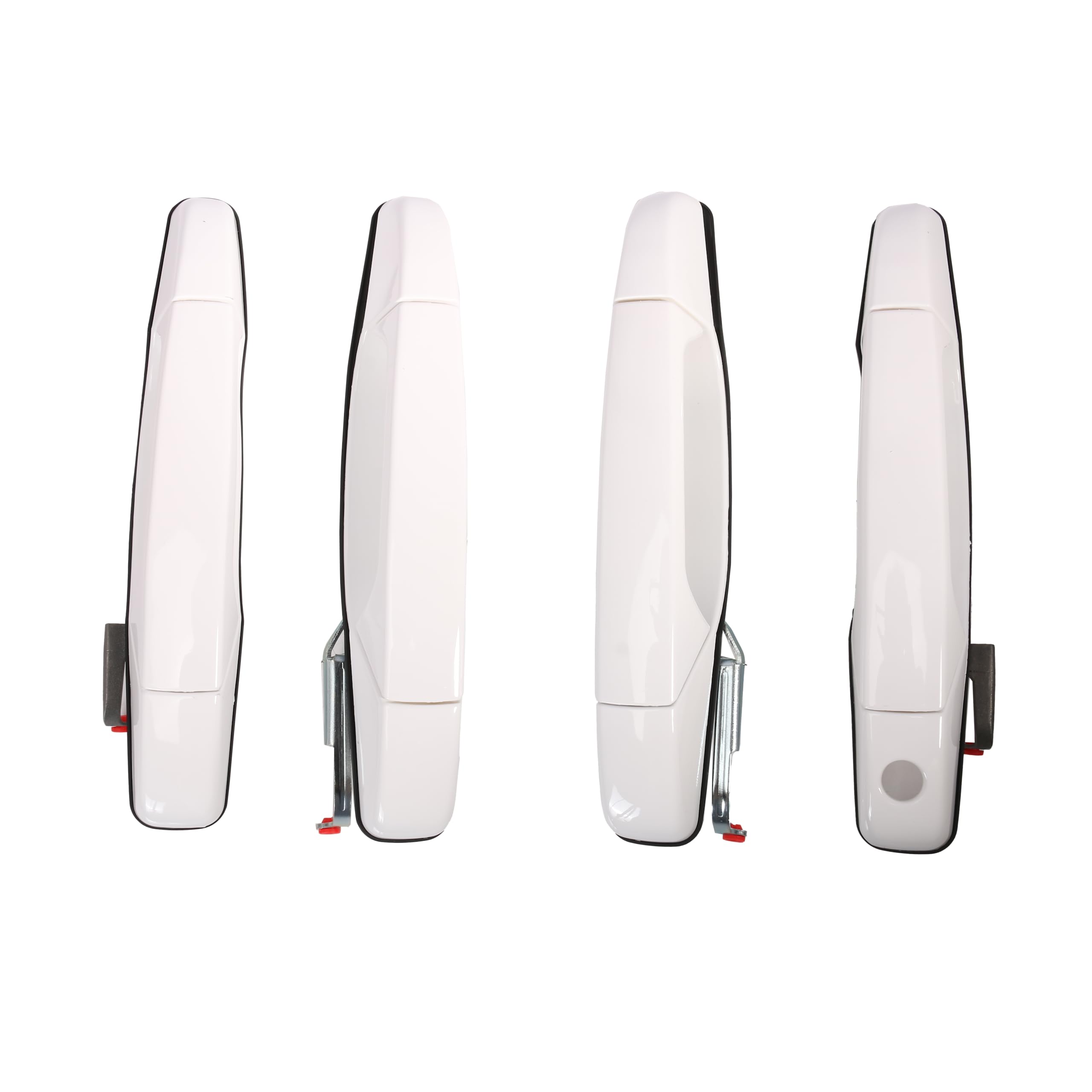 Photo 1 of ***(USED/ UNKNOWN IF MISSING PARTS/ UNABLE TO TEST)***JAVOUKA Olympic White Exterior Door Handle, for Chevy Avalanche/Silverado/Suburban/Tahoe,for GMC Sierra/Yukon XL, for Cadillac Escalade, 2007-2014, Outside Door Handles, 284053446 84053446 84053456