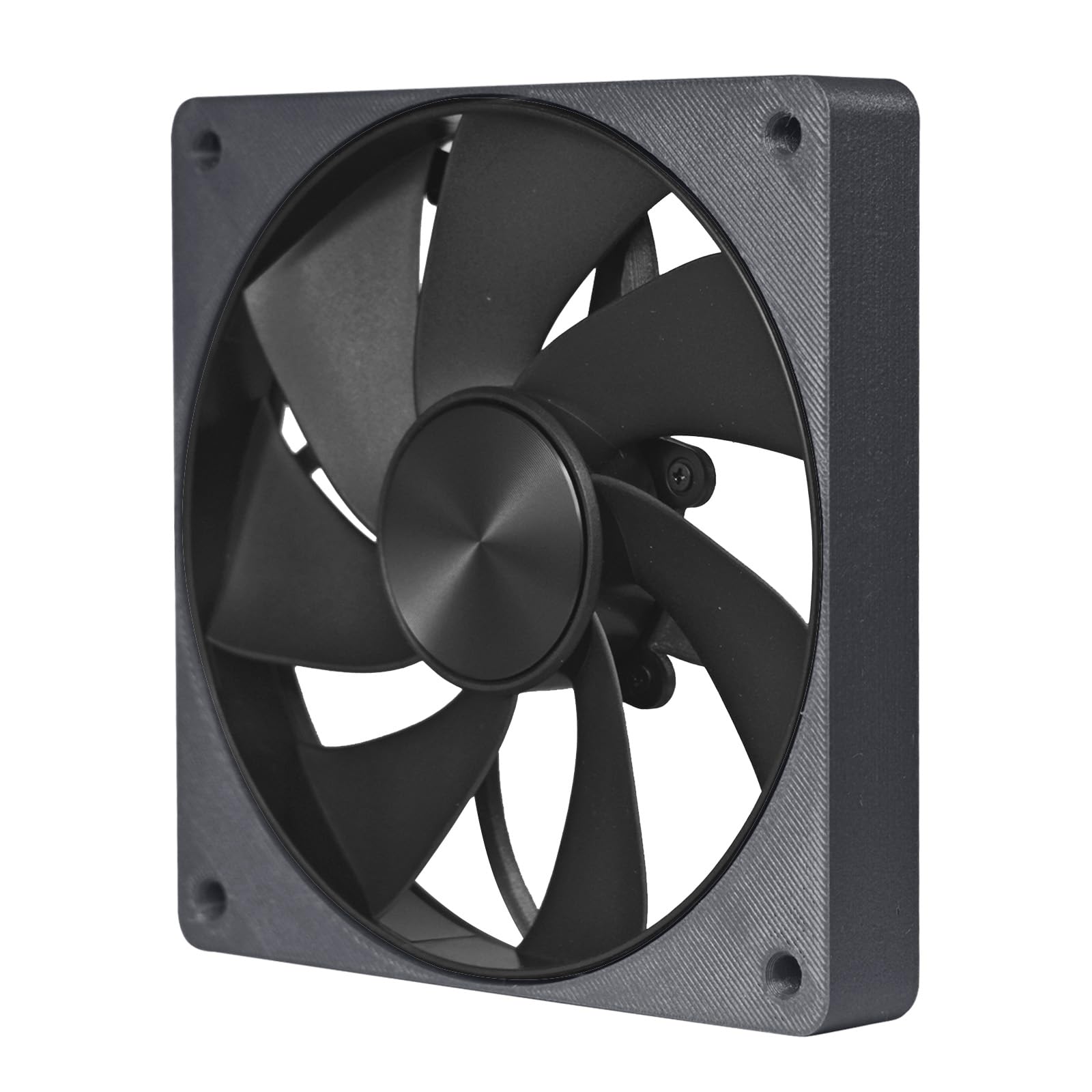Photo 1 of 3D Printed 4090 12018 120MM Slim Fan, 3300RPM PWM 4Pin, FDB Bearing, High Performance Cooling, Pressure-optimised, for PC Computer Case Liquid Cooler Fan (Reverse)