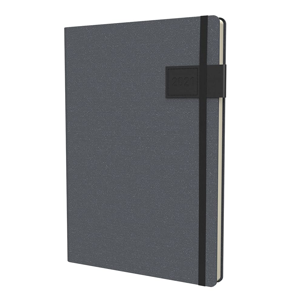 Collins Gaia Week to View 2021 Diary - Black