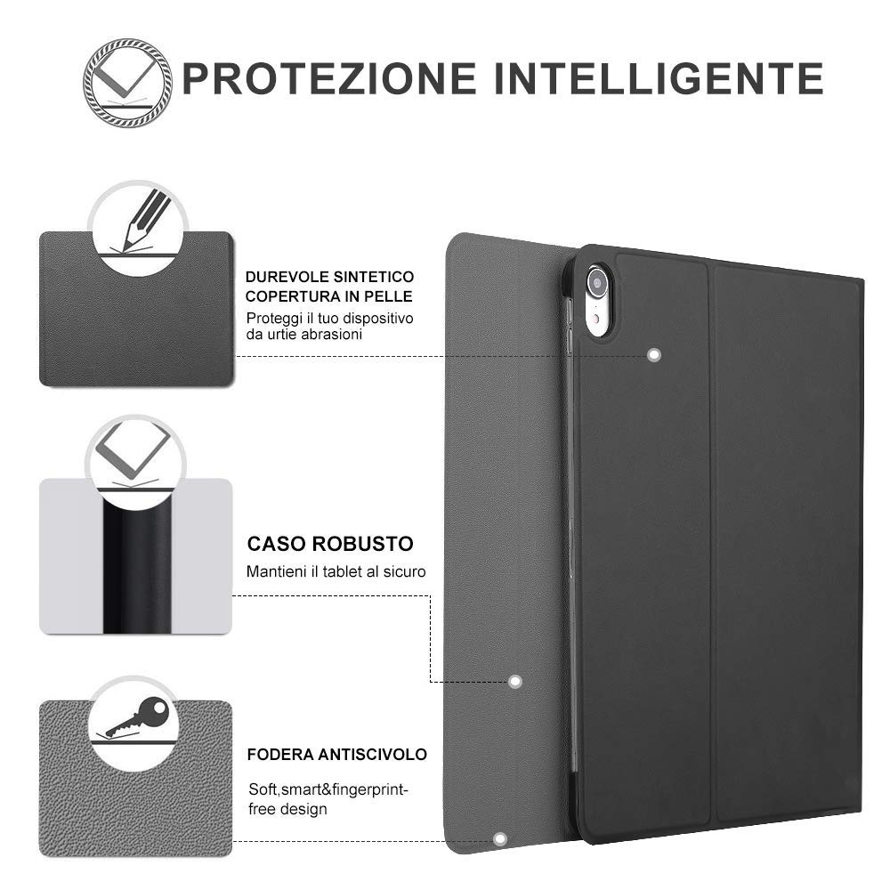 Custodie Morbide E Rigide Custodia Tastiera Per Ipad 10 2 Dingrich Custodia Tastiera Per Ipad 10 2 19 7th Gen 10 5 17 Air 3 Bluetooth 7 Colori Retroilluminati Tastiera Staccabile Auto Sleep Wake E C Layout Italiano Informatica Laaldeasanicolas Es