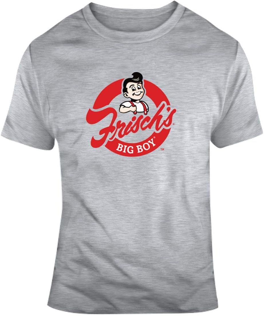Frisch's Big Boy Tshirt Cool Restaurant Foodie Gris Amazon.fr