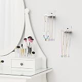 NiHome 8pk Clear Acrylic Wall Mount Hat Holder Cowboy Baseball Cap Organizer view 5