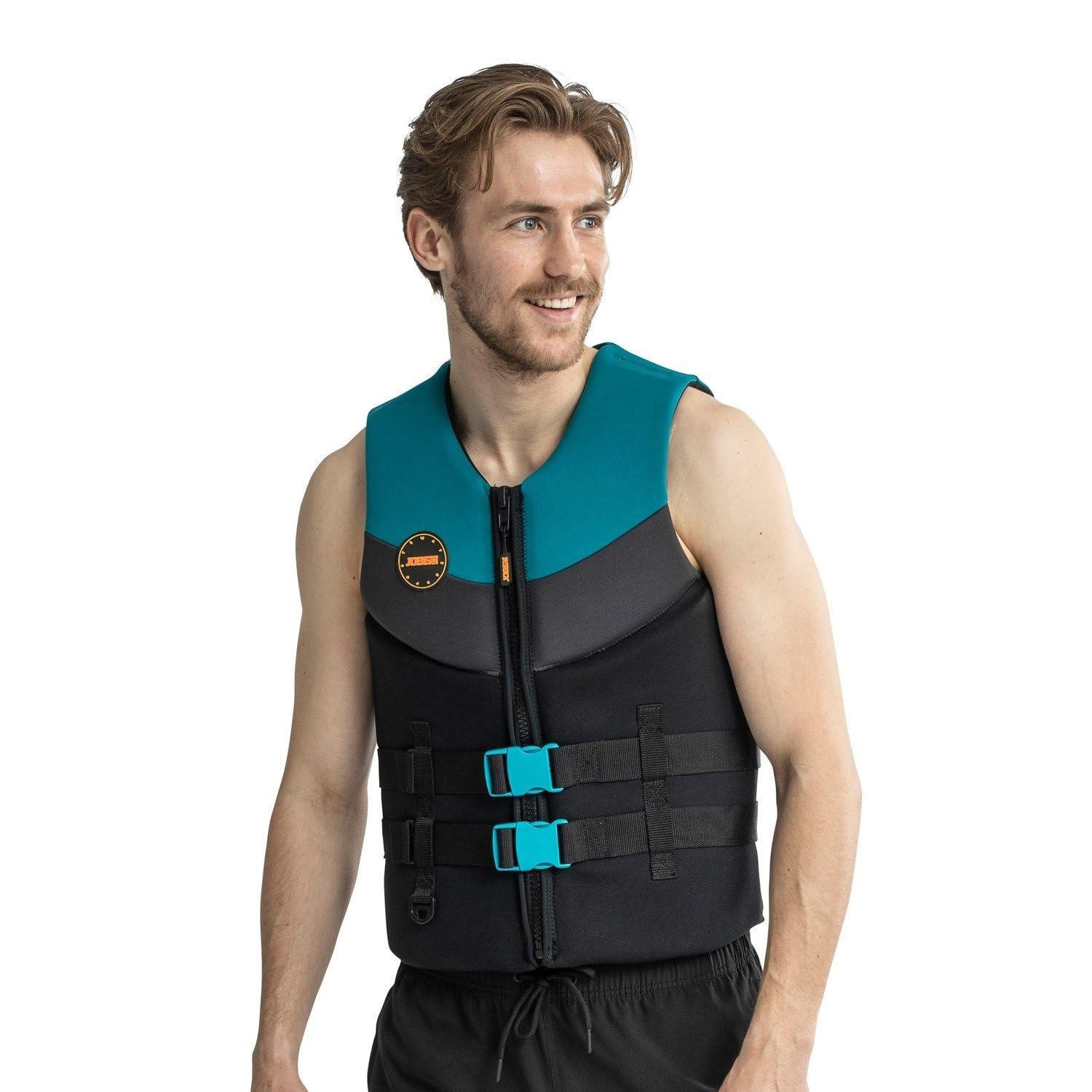 JOBE Life Vest Men 244922011 Unisex Adult, Neoprene Weste 2022 Real Teal, S, S