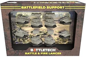 CATALYST GAME LABS BattleTech: Battlefield Support: Battle & Fire Lances