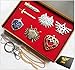 The Legend of Zelda Triforce Hylian Shield & Master Sword Keychain/necklace/ornament Collection (Light gray)