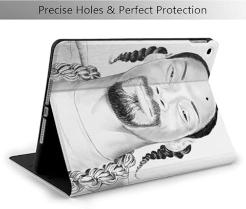 Wehoiweh Snoop D-Ogg - Carcasa antiarañazos fina y ligera con soporte ajustable, función de reposo/activación automática, protección para la espalda, funda para iPad Air3 10.5 iPad 7ª 10.2 talla única