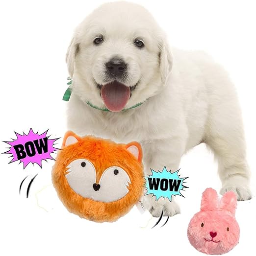 mascotas de peluche con movimiento