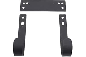 aqxreight Ironing Board Holder Wall Mount Carbon Steel Multi Functional Ironing Board Hanger for Laundry Rooms Utility Closet