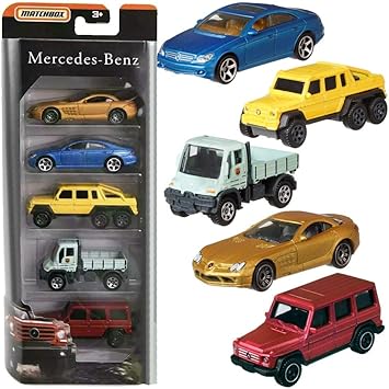 matchbox mercedes benz 5 pack