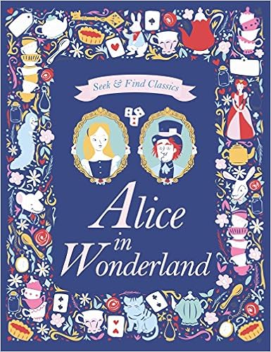 Image result for alice in wonderland seek and find