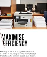 Canon MAXIFY GX7050 Printer All-in-One Wireless MegaTank Inkjet view 3