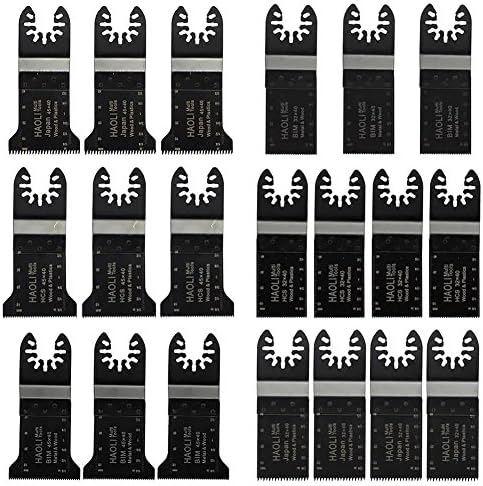 Oscillating Multitool Quick Release Saw Blades for Metal/wood,20pcs,Fit Fein Multimaster Porter Cable Black &amp; Decker Bosch Dremel Craftsman,Nice Gift Present for Men Adult Friend Family -Tektree