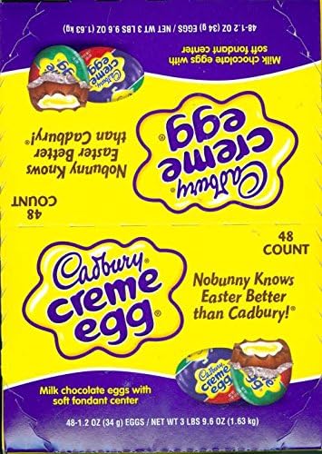 Cadbury Creme Eggs Easter Candy 48 Count
