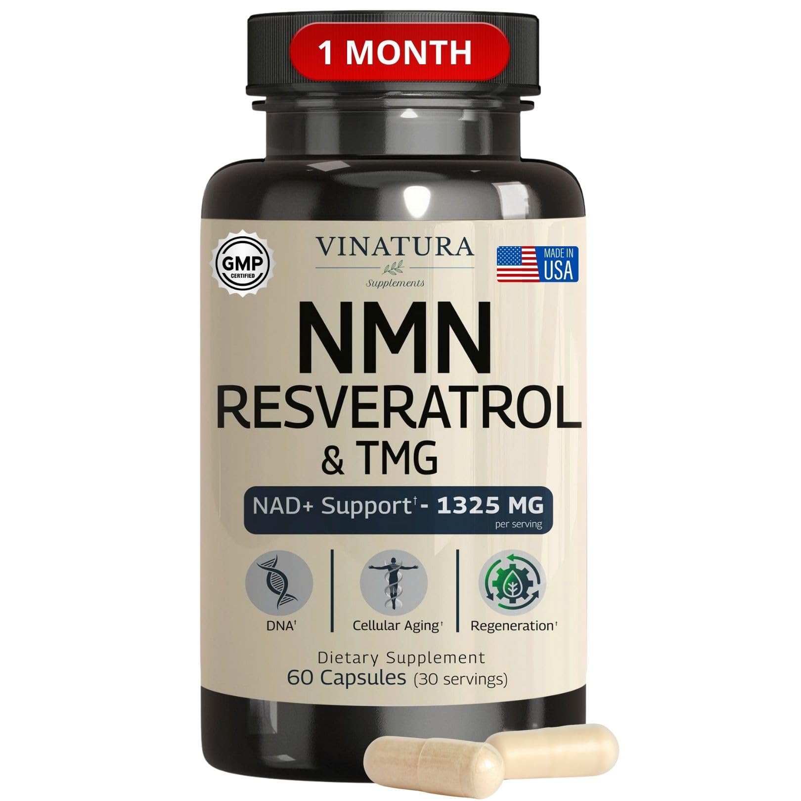 NMN Resveratrol & TMG