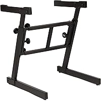 On Stage KS7350 Pro Heavy Duty Folding Z Keyboard Stand