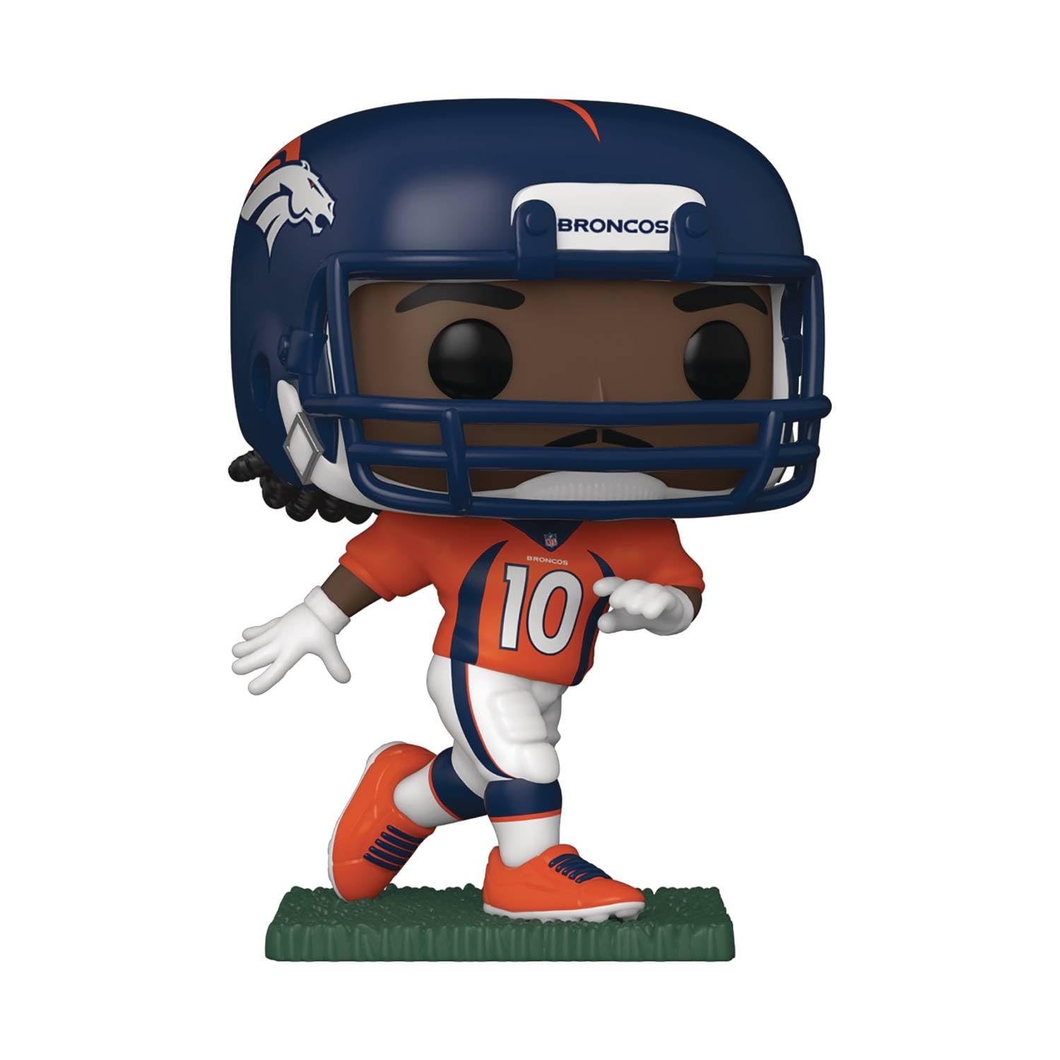 Funko POP! NFL: Broncos - Jerry Jeudy - (Home Uniform) - Collectable Vinyl Figure - Gift Idea - Official Merchandise - Toys for Kids & Adults - Sports Fans - Model Figure for Collectors and Display