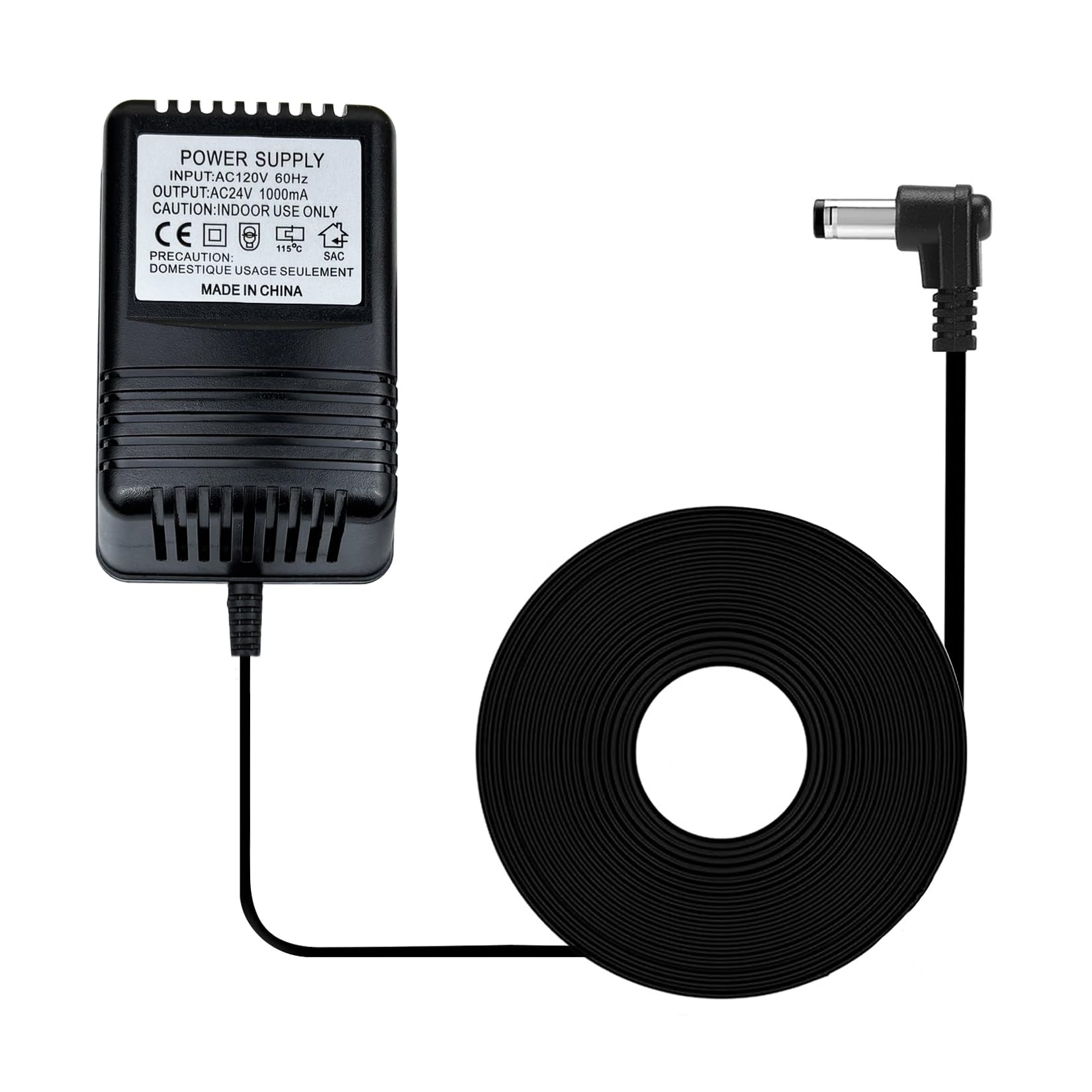 Photo 1 of Fesasn 24V AC Power Adapter, 24V Power Supply Transformer for Rachio Smart Sprinkler Controller or Indoor Irrigation System Controller,Compatible with MKA-482401000 ILA48-241000 HL-EI480800 JT-917