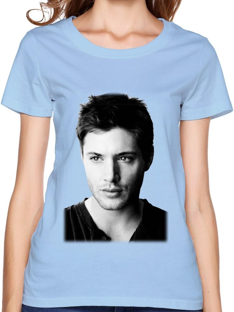 DBL Jensen Ackles Head Women's T-Shirt SkyBlue