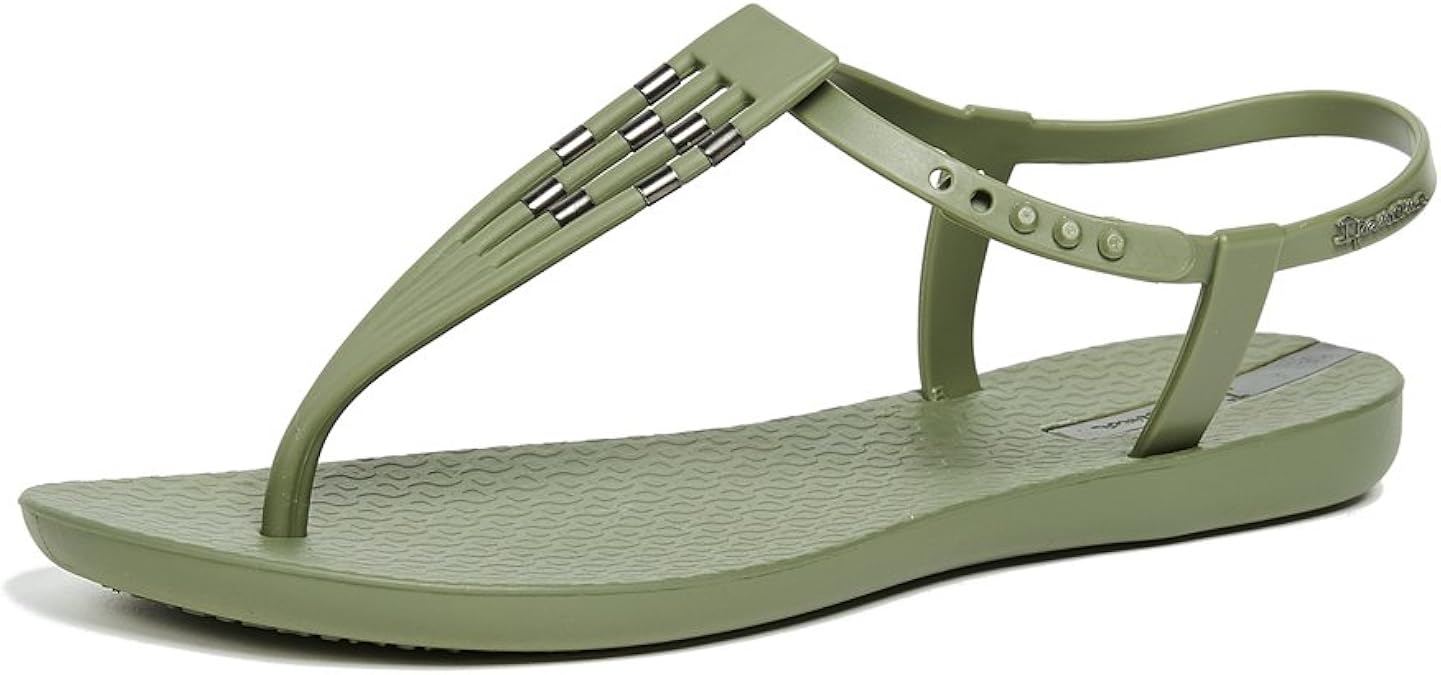 Criss cross green sandal flat | Sandals, Green sandals, Flat sandals
