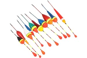 Housoutil Sea Fishing Float 20Pcs Foam Bobbers Adjustable Depth Fishing Tackle Accessories
