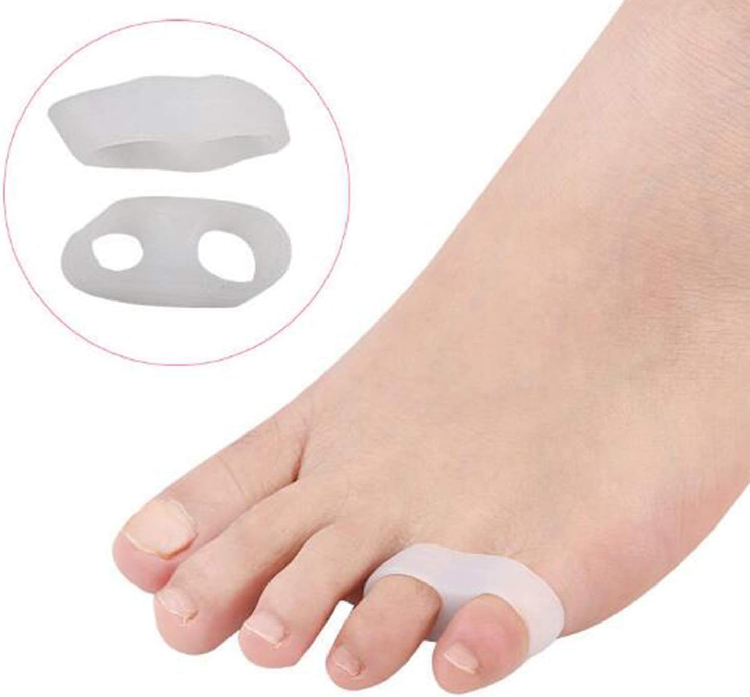 10pcs Gel Little Toe Buddy,Toe Corrector Toe Straightener